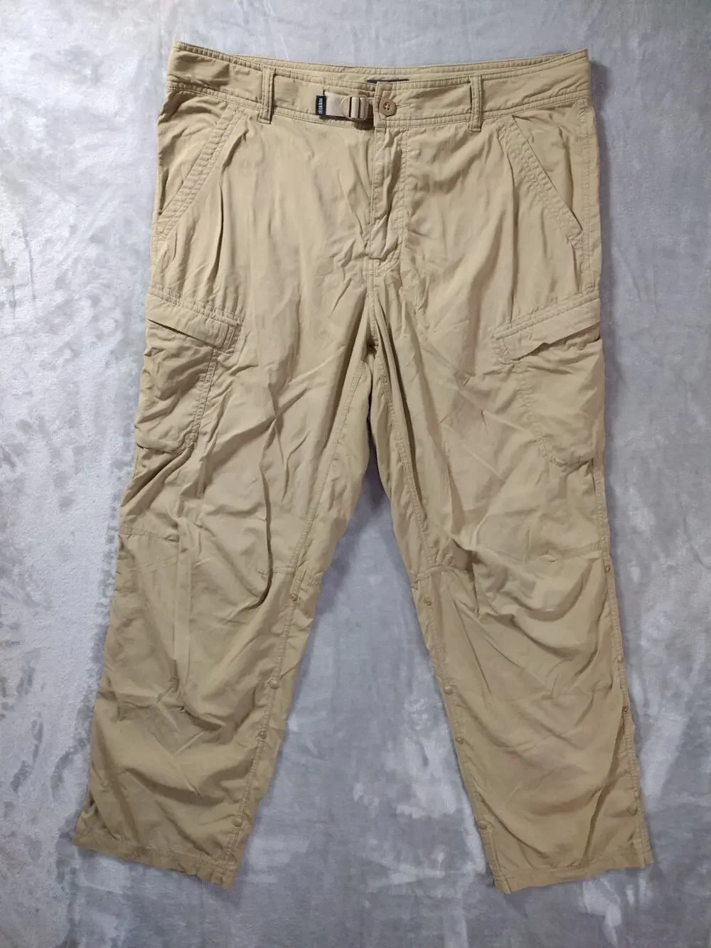 Rei Sahara Cargo Pants Mens 36x30 Relaxed Fit Convertible Roll Hiking Gorpcore